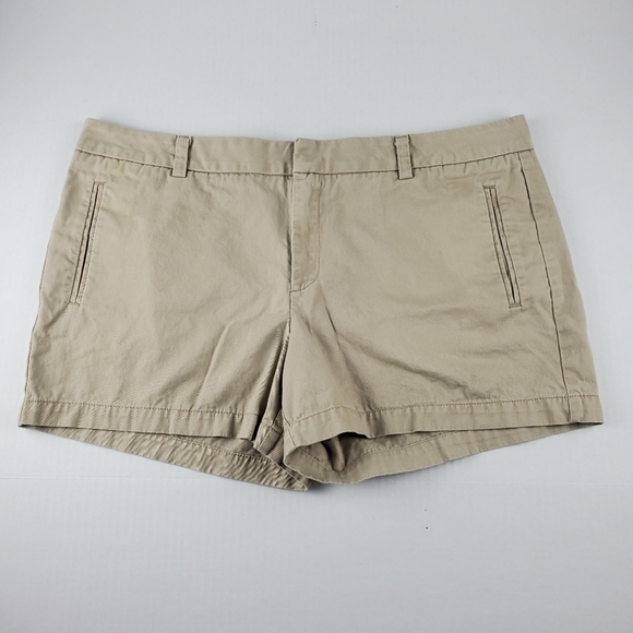 Stylus Woman's‎ Khaki Work Uniform Twill Short Plus Size 16 - Picture 1 of 5